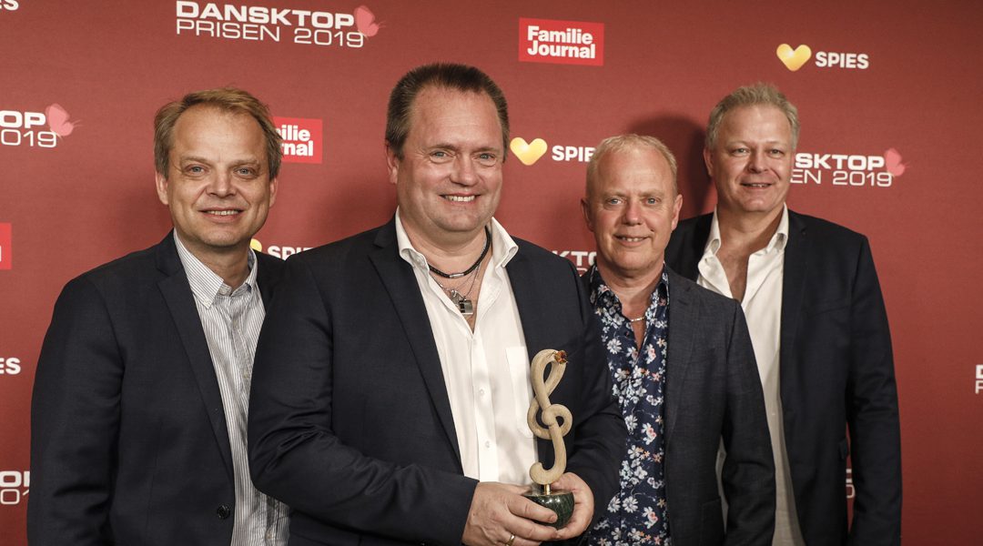 Kandis vinder af ‘Årets Dansktop Album’ ved Dansktop Prisen 2019